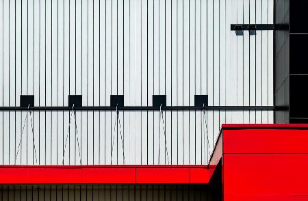 modern and abstract facade