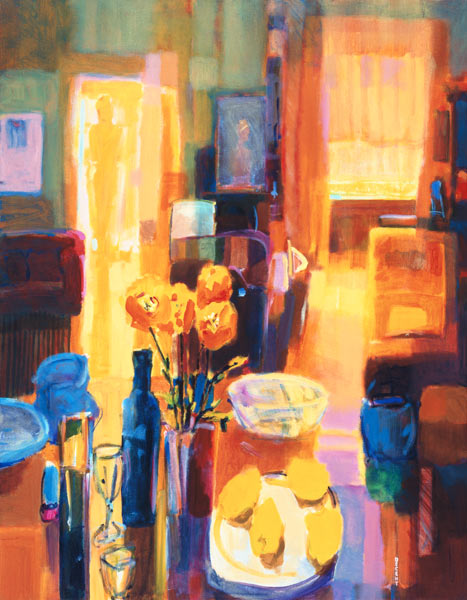 Morning in Paris, 2000 (acrylic on canvas)  from Martin  Decent