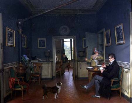 Interior of a Dining Room from Martin Drolling