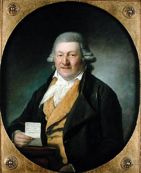 Portrait of Mr Lehman Ruben from Martin Ferdinand Quadal