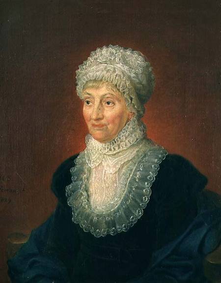 Caroline Herschel (1750-1848) from Martin Francois Tielemans