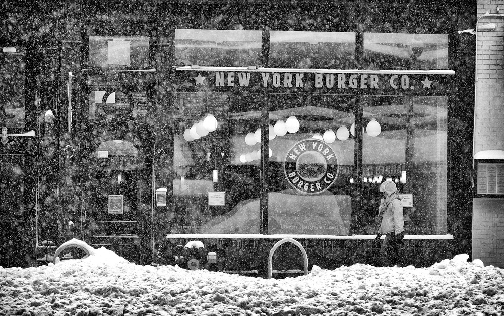New York in Blizzard from Martin Froyda