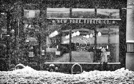 New York in Blizzard