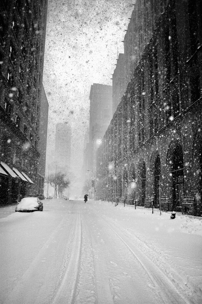 New York Walker in Blizzard from Martin Froyda