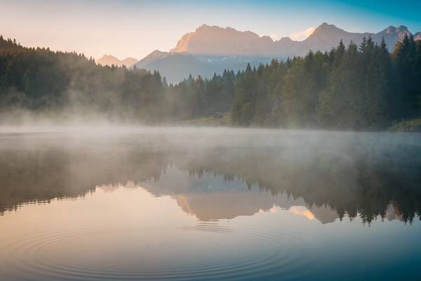 Summer Morning at lake Geroldsee from Martin Wasilewski