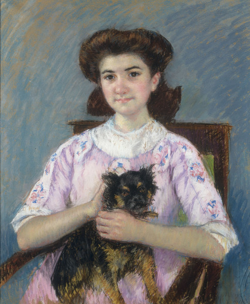 M.Cassatt, Portrait of Marie-Louise... from Mary Cassatt