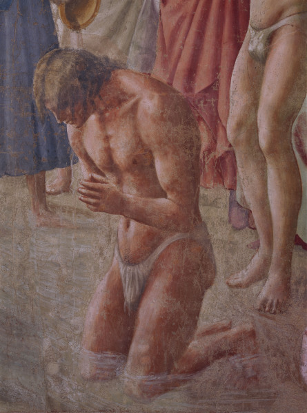 Peter baptises the Neophyte from Masaccio