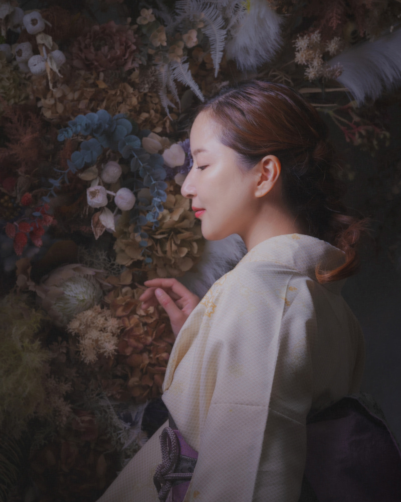 Woman in Kimono from Masayuki Kato