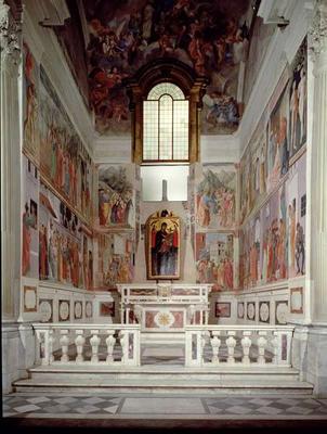 General View of the Chapel from Masolino and Filippino Lippi Masaccio