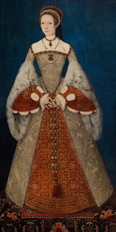 Portrait of Catherine Parr from Master John