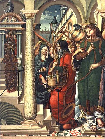 The Presentation of the Virgin in the Temple from Master of Sigena