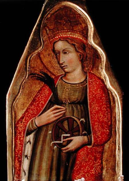 St. Catherine from Master of Teplice