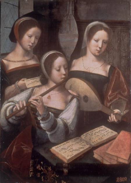 Three Musicians from Master of the Half Figures