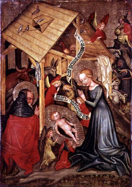 The Birth of Christ from Master of the Hohenfurt Calvary