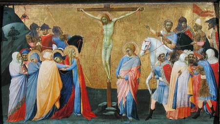 The Crucifixion, from a predella panel from Master of the Madonna of San Pietro of Ovila
