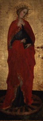 St. Catherine (tempera on panel)