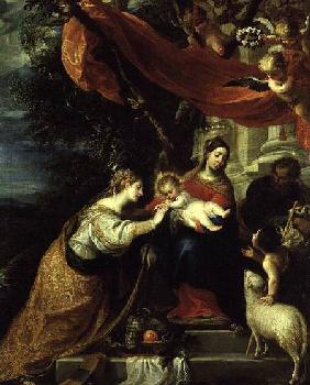 The Mystic Betrothal of St. Catherine
