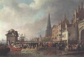 Entry of Bonaparte, as First Consul, into Antwerp on 18th July 1803