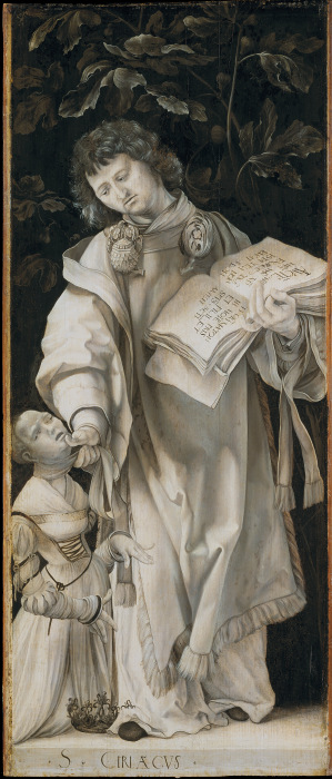 Saint Cyriacus from Mathis Gothart Nithart gen. Grünewald