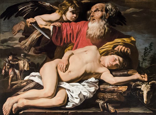 Le sacrifice d'Abraham from Matthias Stomer
