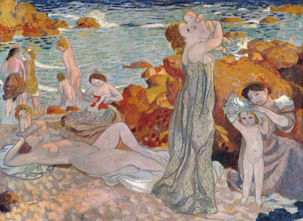 Bathers in Le Pouldu  from Maurice Denis