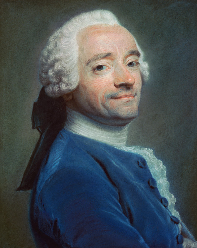 Self Portrait - Maurice Quentin de la Tour as art print or hand painted ...