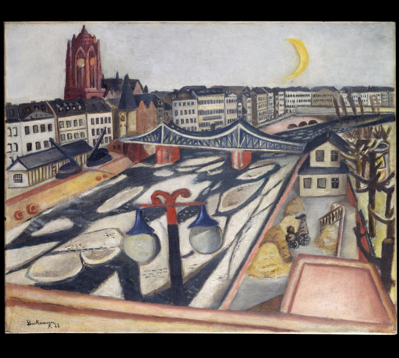 Ice on the River from Max Beckmann
