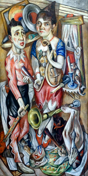 Carnival from Max Beckmann