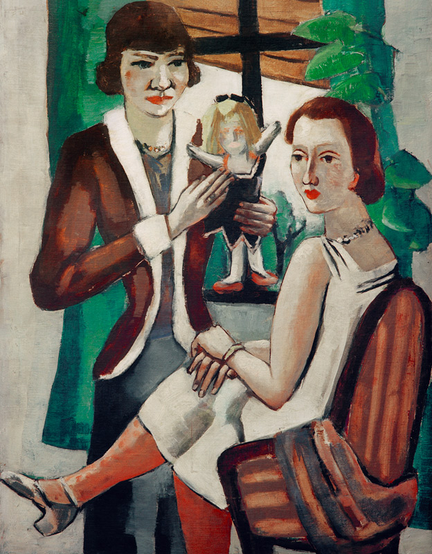 Ladies at the window from Max Beckmann