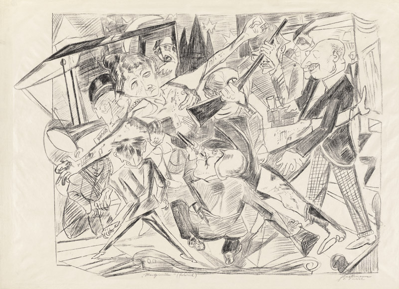 The Martyrdom from Max Beckmann