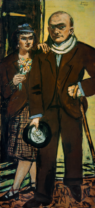 Double Portrait, Max Beckmann and Quappi from Max Beckmann