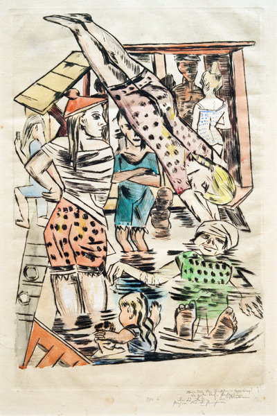 Frauenbad from Max Beckmann