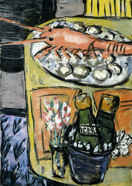 Lobster Still Life (Hummerstilleben). 1941 from Max Beckmann