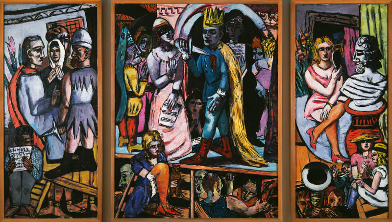 Actors from Max Beckmann