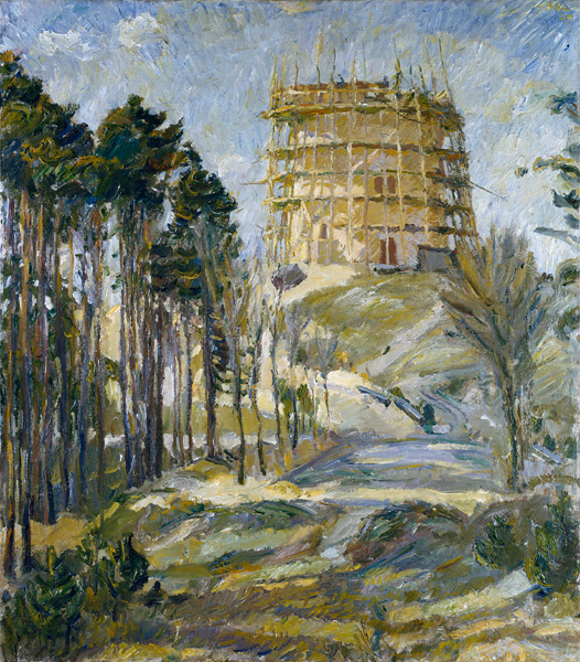 Wasserturm in Hermsdorf from Max Beckmann