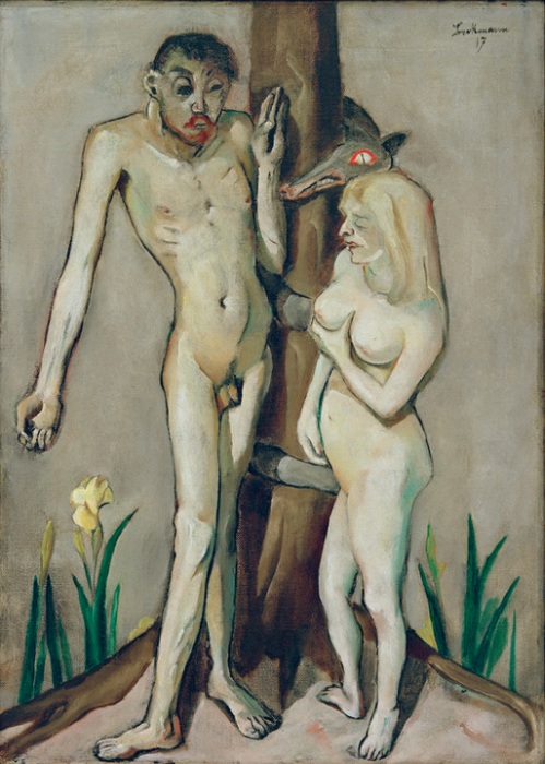 Adam and Eve from Max Beckmann