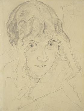 Portrait of Fridel Battenberg. 1916