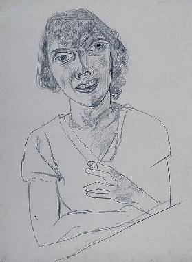 Portrait of Sarika. 1922