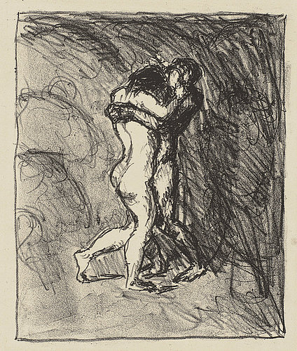 Das Wiederfinden (The recovery). 1909 from Max Beckmann