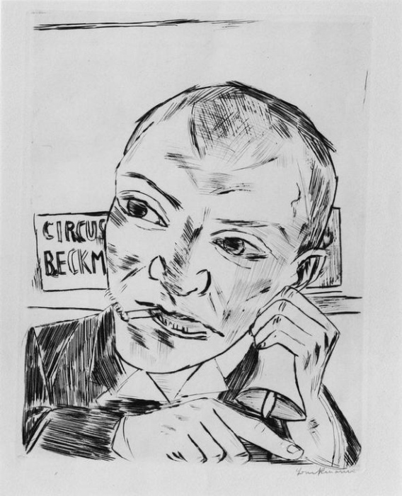 The Exorcist from Max Beckmann