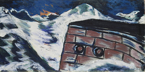 The quay wall. 1936 from Max Beckmann
