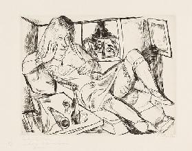 Woman in the night (Frau in der Nacht). 1920 (H. 175 B a)