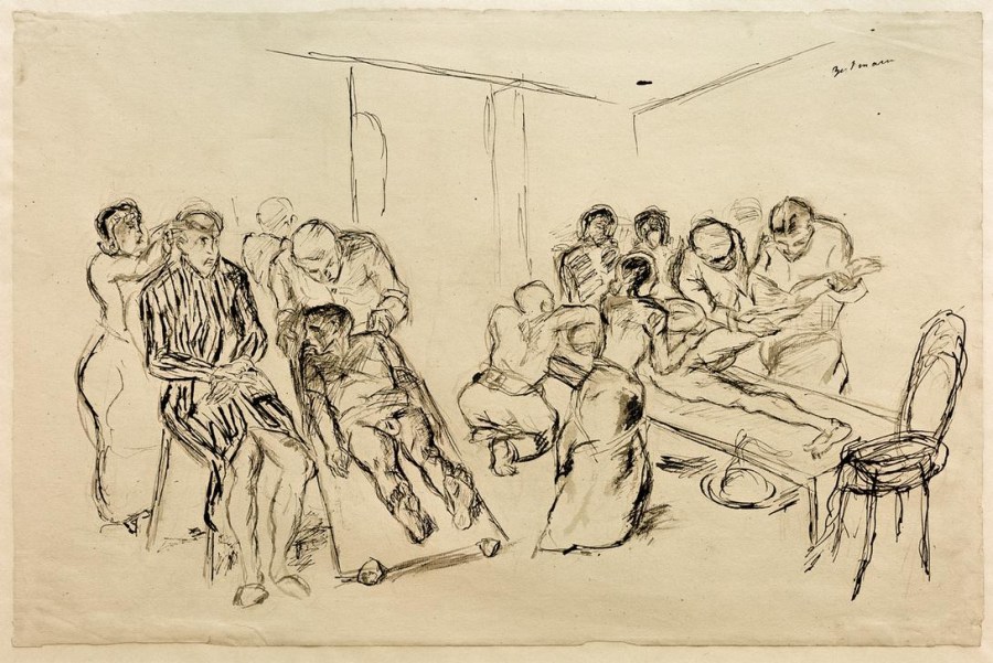 Großer Operationssaal from Max Beckmann