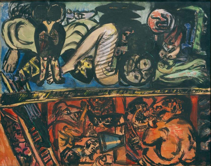 Hell and Limbo from Max Beckmann