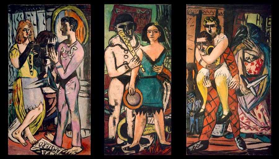 Carnival from Max Beckmann