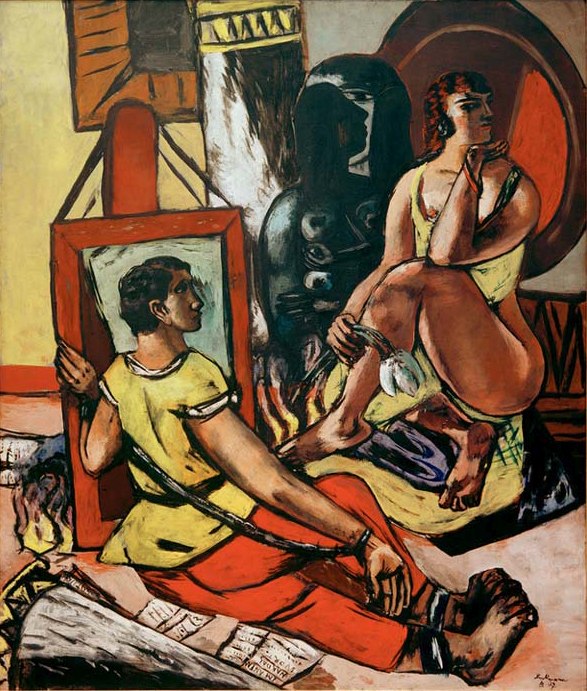 Temptation (Temptation of St. Anthony) from Max Beckmann