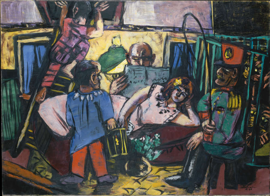 The Circus Carriage from Max Beckmann