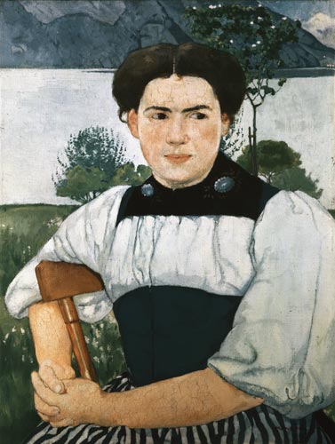 Portrait of a young inhabitant of Berne from Max Buri