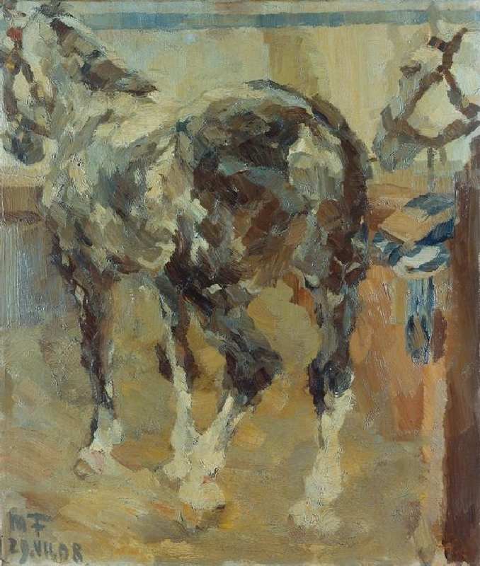 Dapple Grey Horse from Max Feldbauer