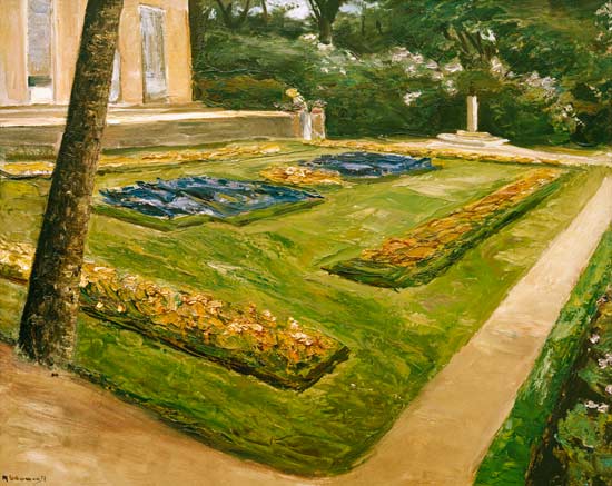 the flower-terrasse in the wannsee-garden from Max Liebermann